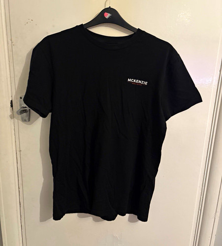 Mckenzie men black crew - men's, neck