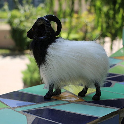 Cute goat statue - cute,