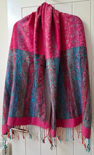 70% silk 30% Pashmina scarf