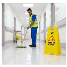Floor Sign Closed for Cleaning
