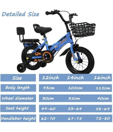 12inch kids bike bicycle - 12inch,