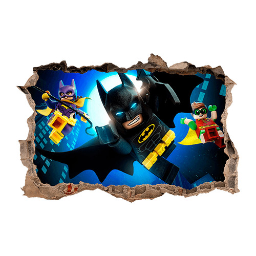 Kids wall sticker lego batman - kids,