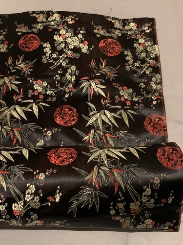 Black gold chinese floral - gold,
