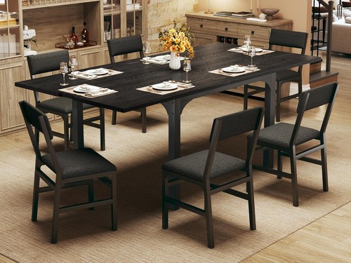 Piece dining table set 6 - 7-piece,