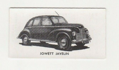 Car card jowett - car, javelin