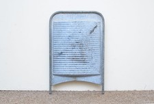 vintage old metal wash board
