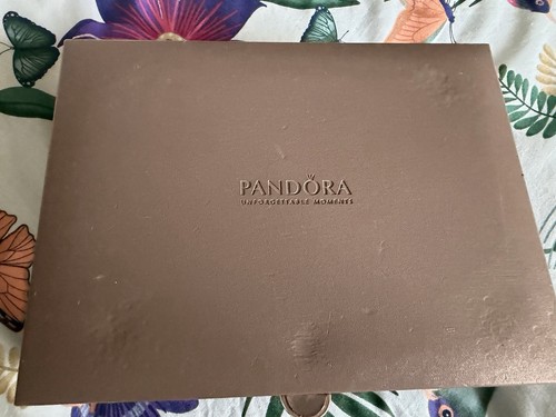Pandora grey jewellery box - pandora,