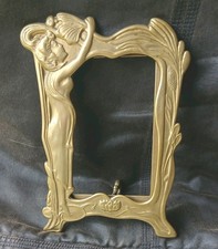 Art Nouveau brass picture