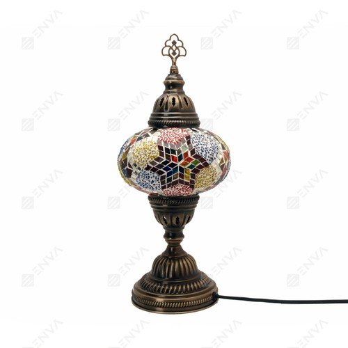 Turkish moroccan lamp colorful - moroccan,
