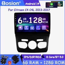 6+128G For Citroen C4 C4L