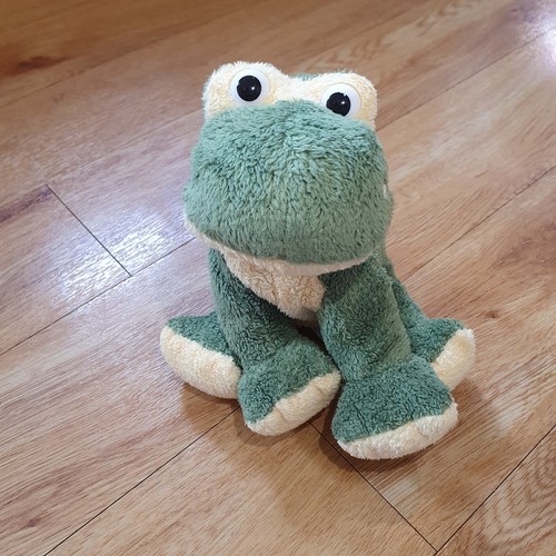Tesco frog green soft - soft, toy