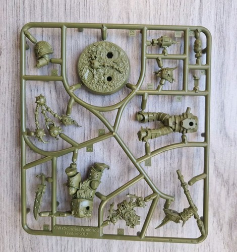 Plague marine with - plague,