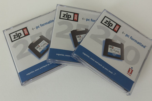 Iomega zip disk - zip, 250