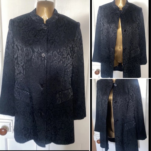 Size 10 black - uk, satin