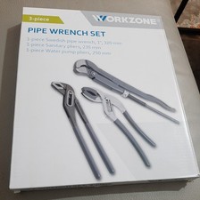 WORKZONE 3Piece Pipe Wrench