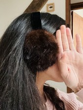 Antique vintage mink fur ear - vintage,