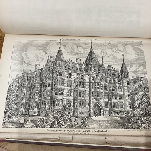 Antique print 1876 london - print,