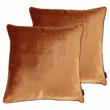 Paoletti Luxe Rust Velvet