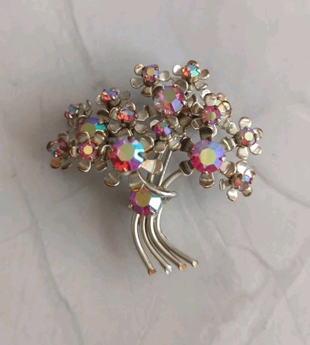 Vintage 1950 silver tone - 1950's,