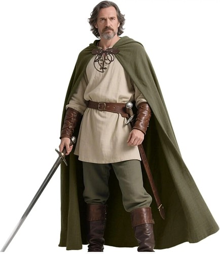 Medieval renaissance hooded - medieval,