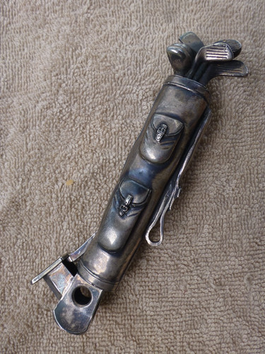 Antique vintage golf club - vintage, bag