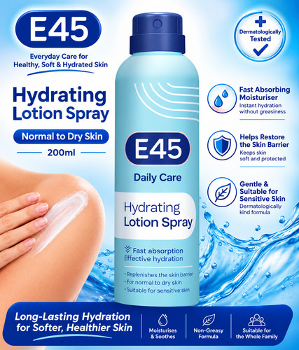 E45 hydrating lotion spray - hydrating,