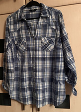 Evans Blue Check Long Sleeve