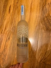 belvedere vodka 70cl empty
