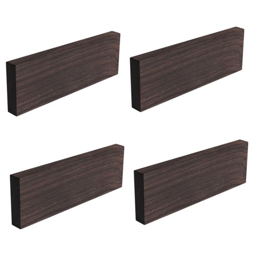 4pcs black ebony - 4pcs, wood