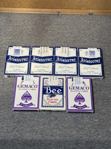 Casino used playing cards lot - casino,