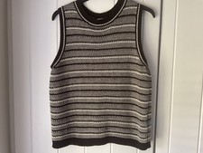 Hush Monochrome stripe tank
