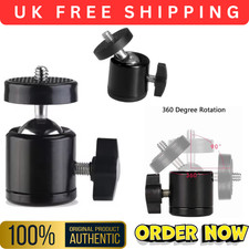 Mini 1/4" 360 Swivel Ball Head