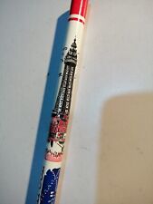 Vintage RARE Blackpool Big Jumbo Chunky Pencil, Souvenir Attraction Tower Beach