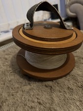 Antique Large Kite Reel / Weather Balloon Reel Complete With String