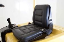 FORKLIFT TRUCK SEAT BLACK PVC