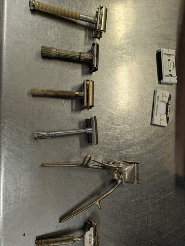Vntage safety razor lot - ,, lady