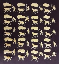 Vintage Airfix HO OO 1/72 Waterloo British Cavalry Hussars Job Lot .