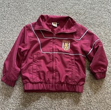 Toddler Boys Aston Villa Jacket, Age 6 Months, Purple, Full Zip, Lined, (S6)