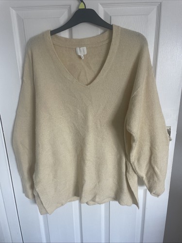 Oversized yellow fine - yellow, knit