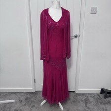 Berketex Long Dress And Jacket