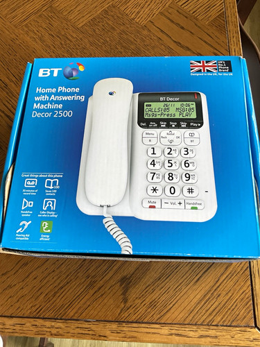 Decor 2500 corded phone - bt,