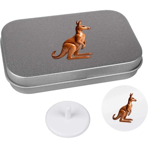 Carved kangaroo golf marker - 'carved,