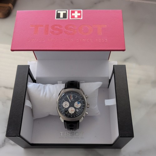 Tissot black men chrono - black,
