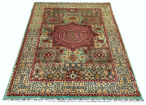 Genuine hand knotted fine - hand,