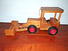 Vintage Wooden  Tractor