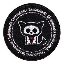 Skelanimals - Embroidered Iron