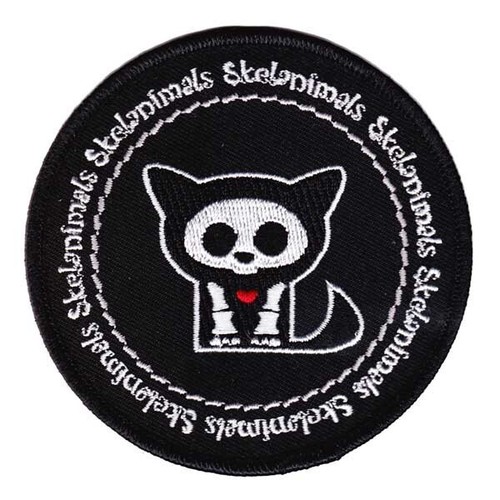 Skelanimals embroidered iron - skelanimals,