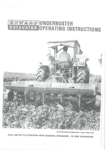 Howard rotavator underbuster - howard,