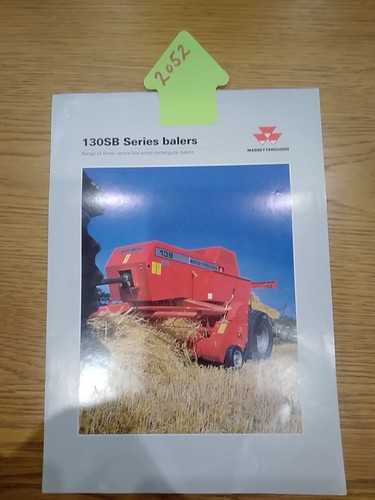 Massey ferguson baler - ferguson, 130sb