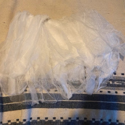 Poofy mesh tutu petticoat - poofy,